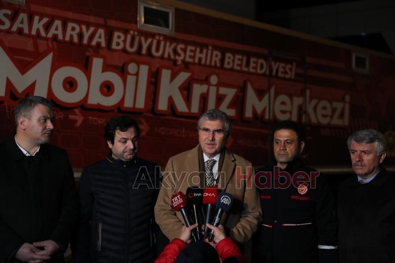 Sakaryadan Elazığa Yardım Tırı Yola Çıktı