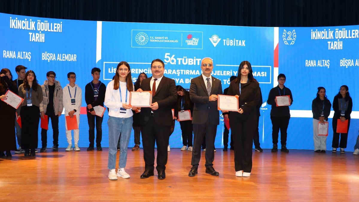Sakarya’dan TÜBİTAK Türkiye Finallerinde gururlandıran başarı