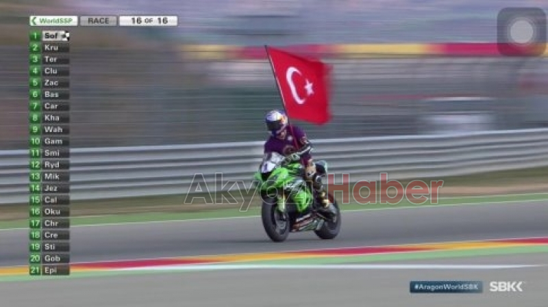 Sakarya Emniyet Müdürlüğünden Sofuoğlu'na Çiçekli Karşılama