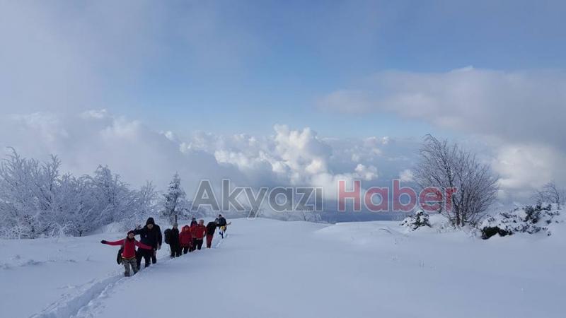 Sakaryalı Dağcılar Ve Spor Kulübü Keremali Zirvesine Yürüdü