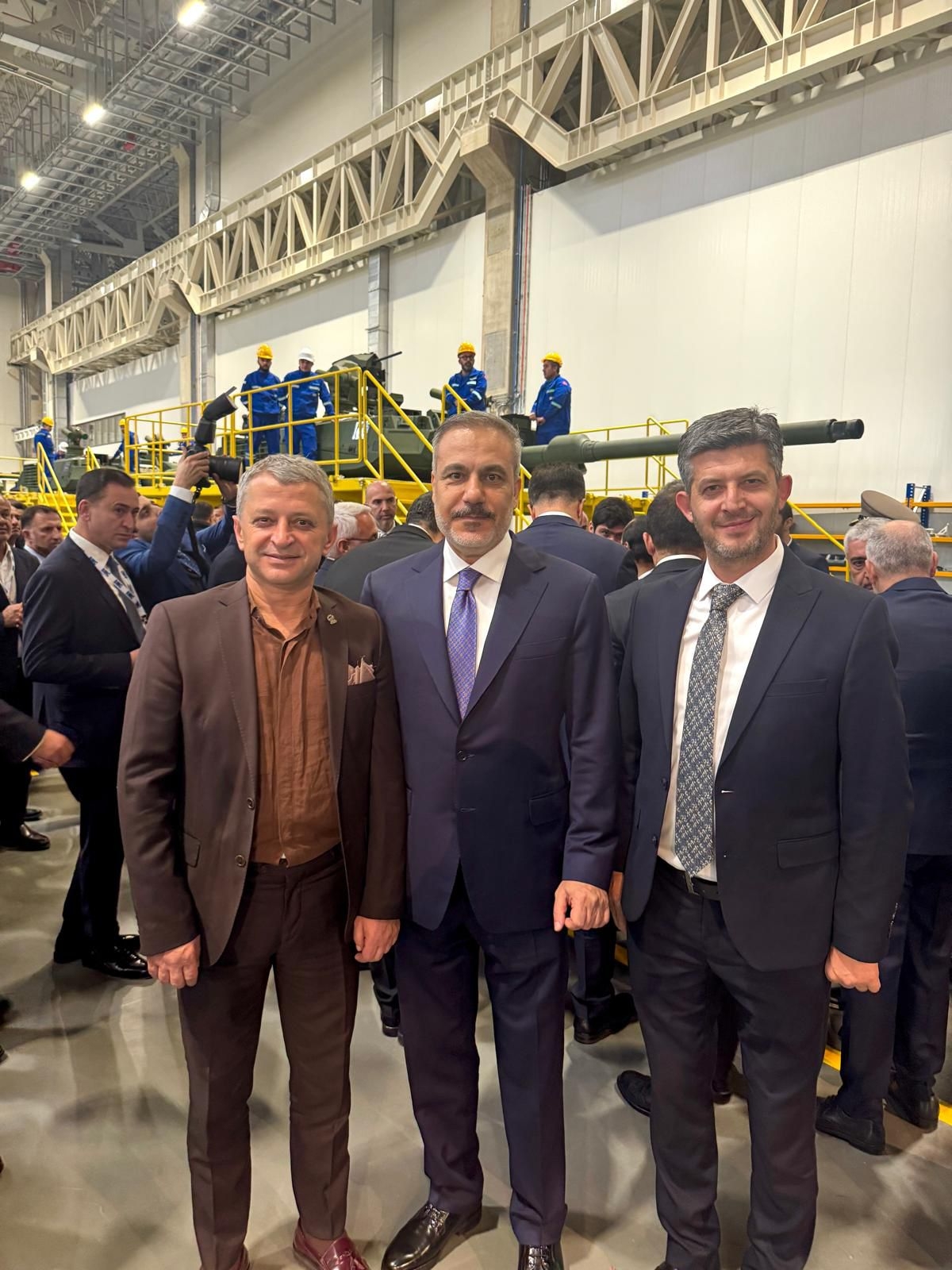 Sakaryalı iş adamları ALTAY Tankı teslimat törenine katıldı