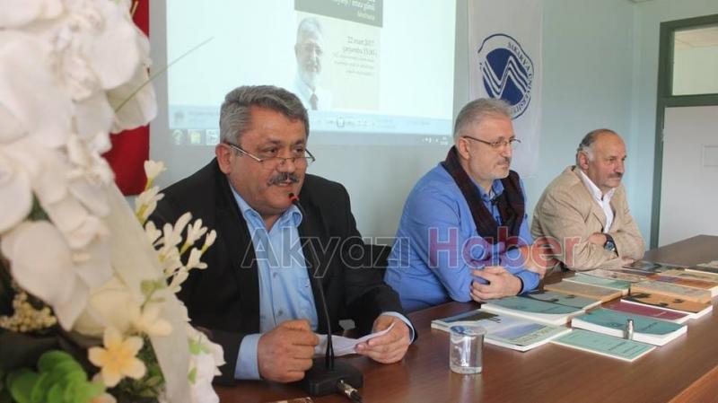 Sakaryalı Ünlü Yazar Tuna Akyazı Meslek Yüksek Okulunun Misafiri Oldu