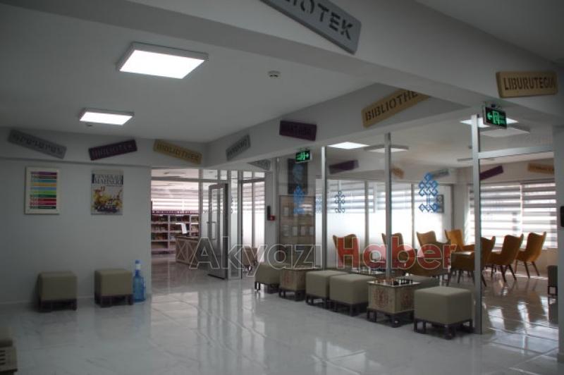 Sakaryanın en modern kütüphanesi Akyazıda açılıyor