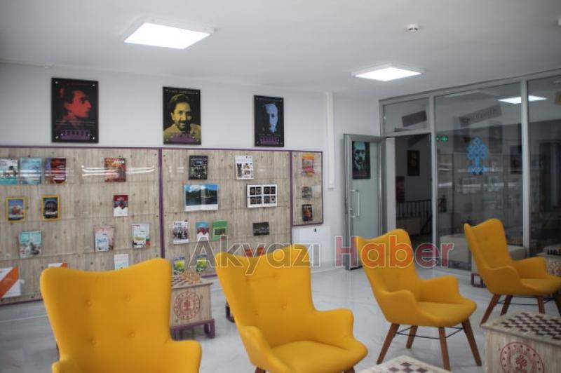 Sakaryanın en modern kütüphanesi Akyazıda açılıyor