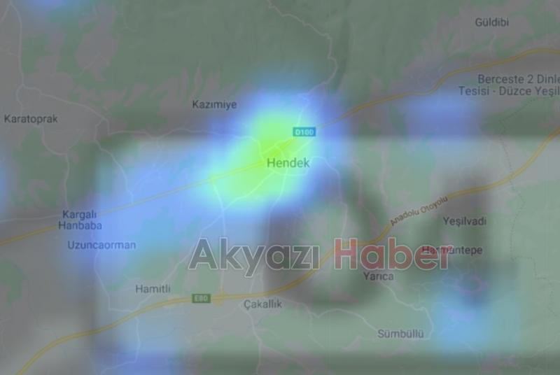 Sakaryanın ilçe ilçe koronavirüs haritası