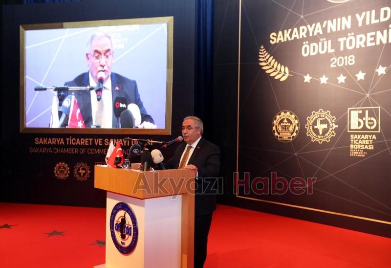 SAKARYANIN YILDIZLARI ÖDÜLLENDİRİLDİ