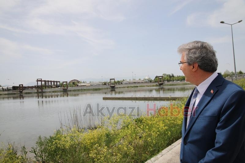 Sakaryaparkta nehir şehirle bütünleşecek