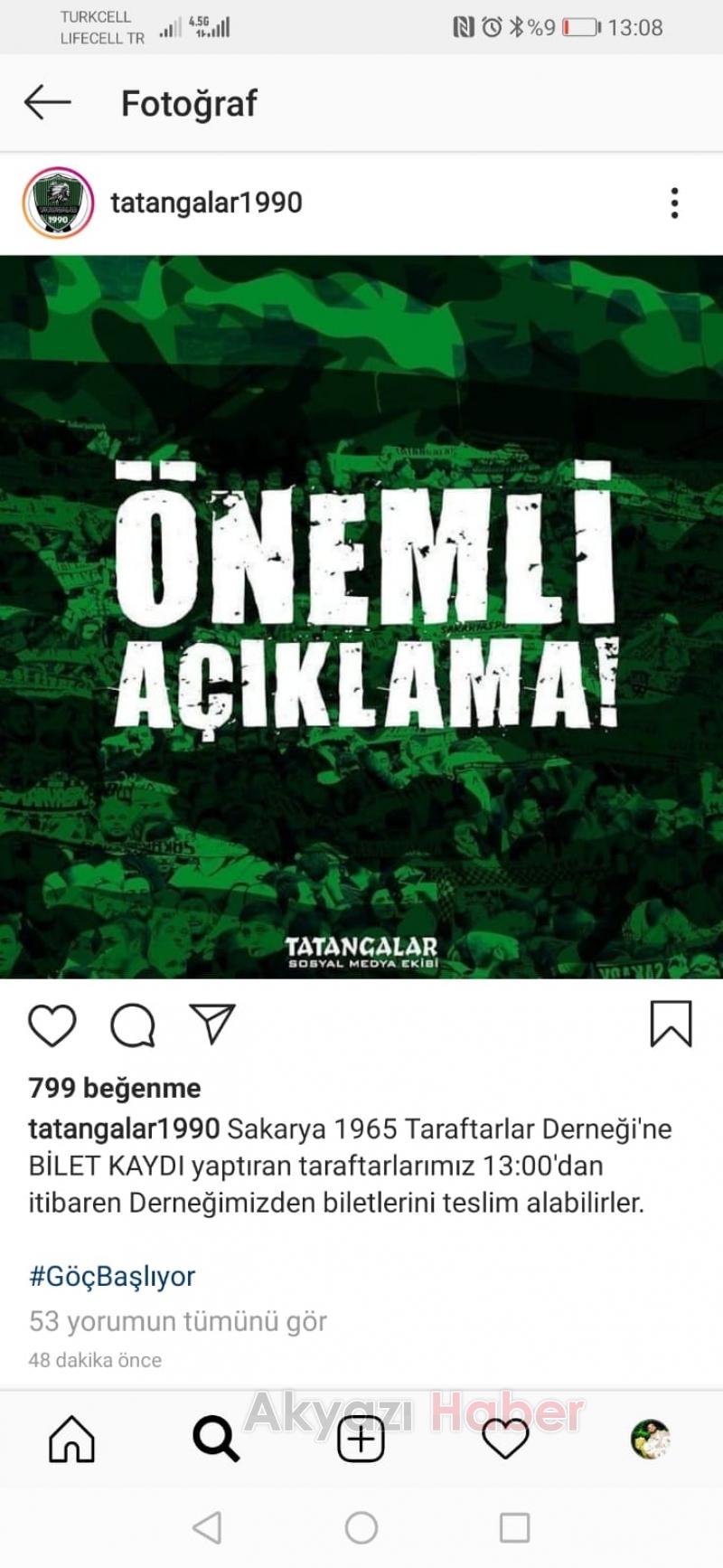 Sakaryaspor da bilet rezilliği Taraftar İsyan bayrağı açtı