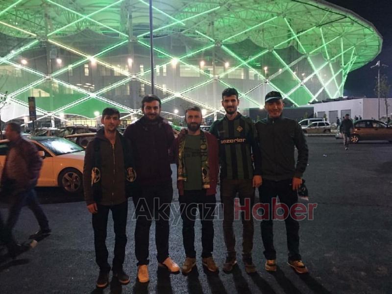 Sakaryaspor Maçına Akyazılılar Akın Etti