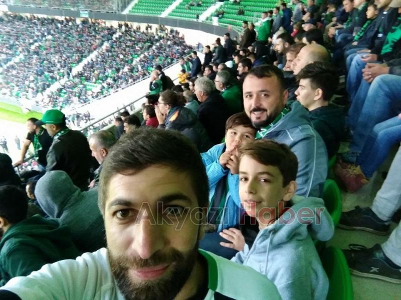 Sakaryaspor Maçına Akyazılılar Akın Etti