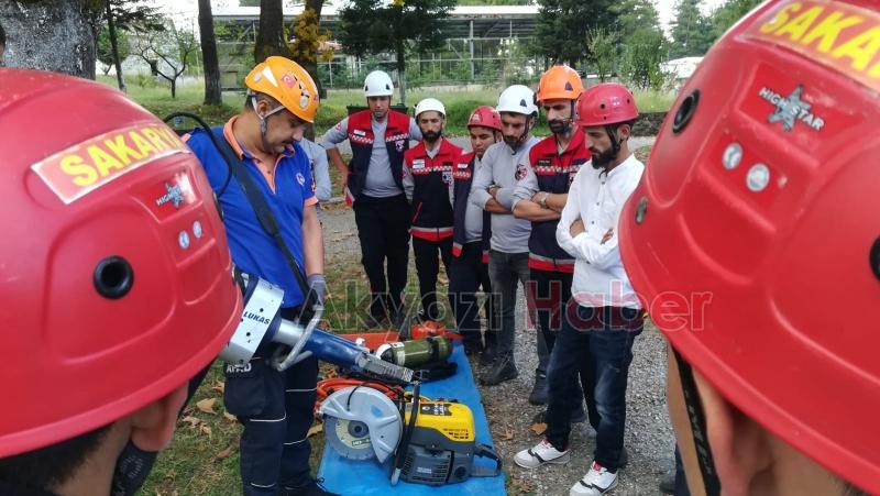 SAKTİM AFAD Müdürlüğünde arama kurtarma eğitimi aldı 