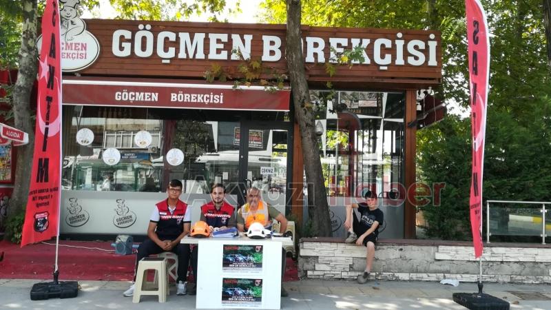 SAKTiM Bilinçlendirme ve gönüllülük standı açtı