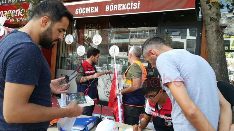 SAKTiM Bilinçlendirme ve gönüllülük standı açtı