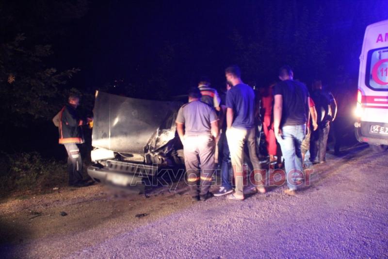 Salihiye Yolunda Trafik Kazası 2 Yaralı