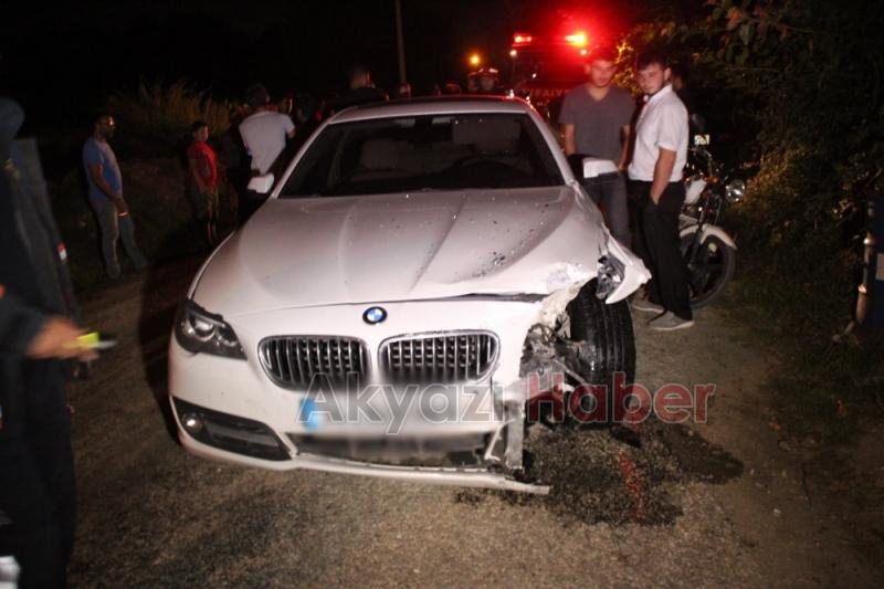 Salihiye Yolunda Trafik Kazası 2 Yaralı