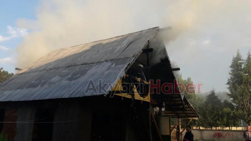 Samanlık Yangını Korkutttu