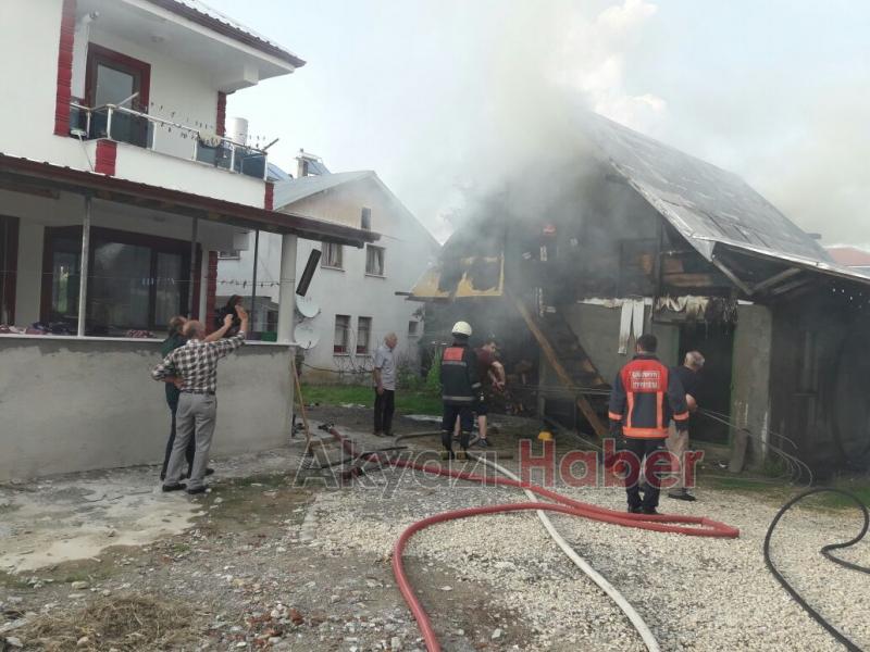 Samanlık Yangını Korkutttu