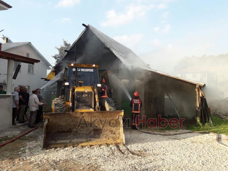 Samanlık Yangını Korkutttu