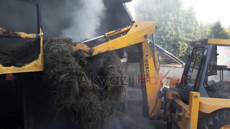 Samanlık Yangını Korkutttu