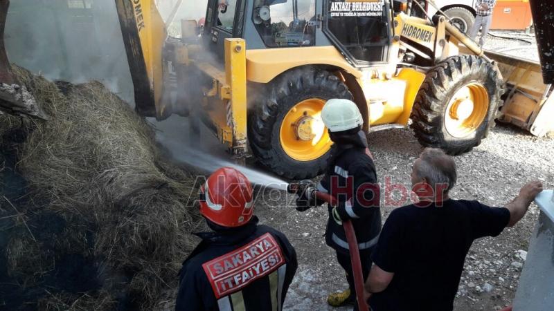 Samanlık Yangını Korkutttu