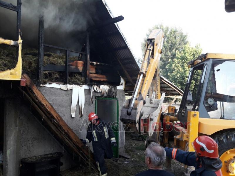 Samanlık Yangını Korkutttu