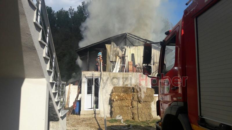  Samanlık Yangını Korkuttu