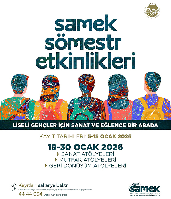 SAMEK’te sömestr etkinlikleri başlıyor