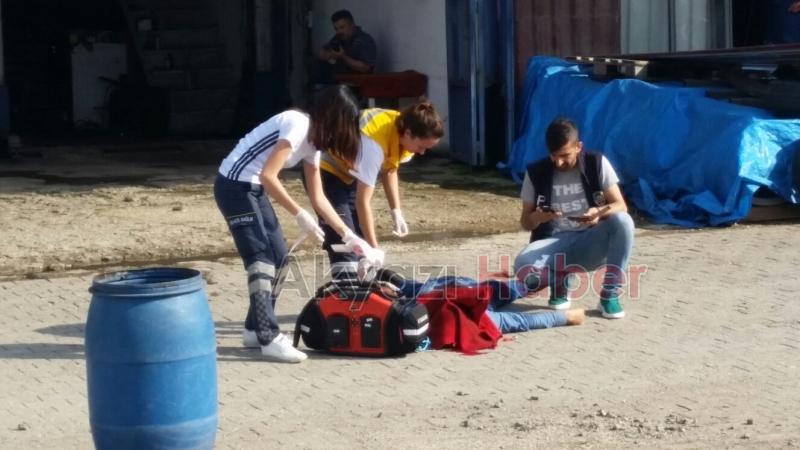 Sanayi sitesinde cinayet