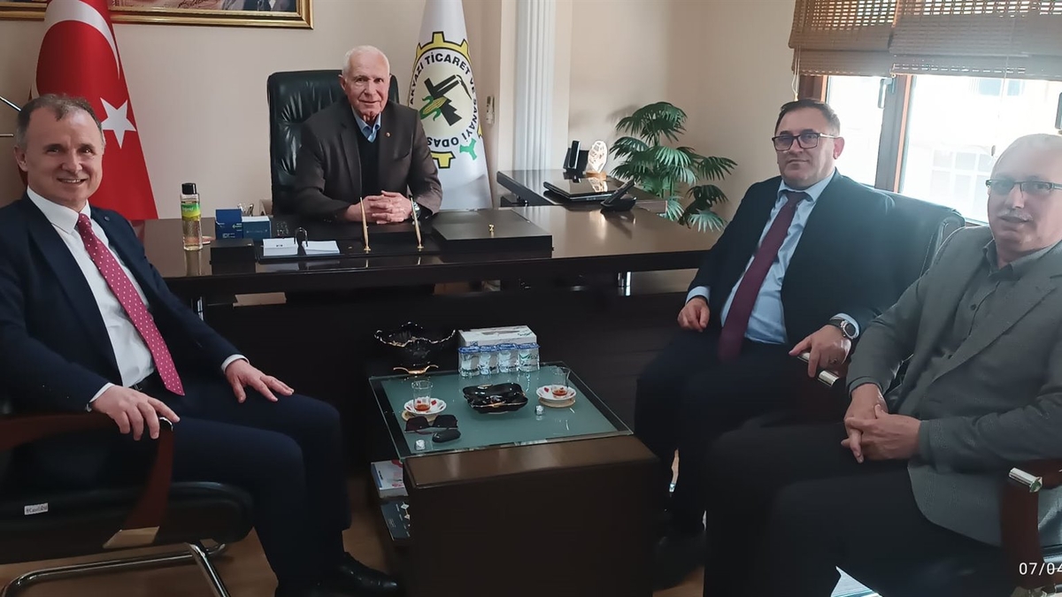 Sanayi ve Teknoloji İl Müdürü'nden ATSO'ya ziyaret