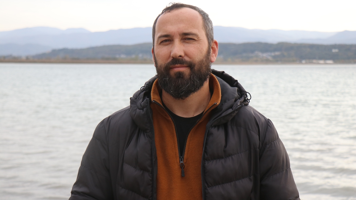 Sapanca Gölü'nde kayda aldı; Önce balık sandım