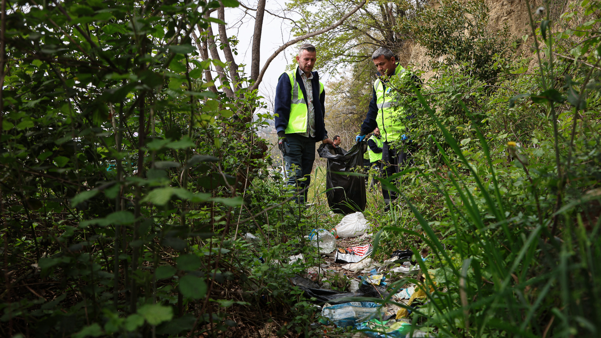 Sapanca Gölü temizleniyor