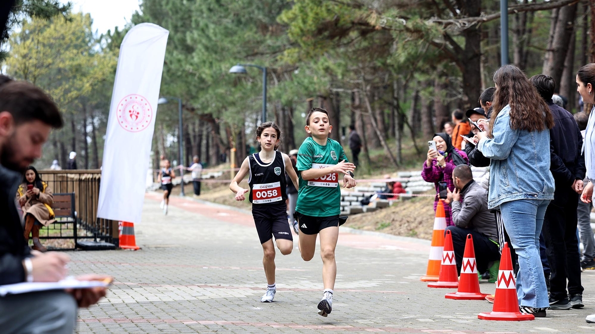 Sapanca’da bahar koşusu