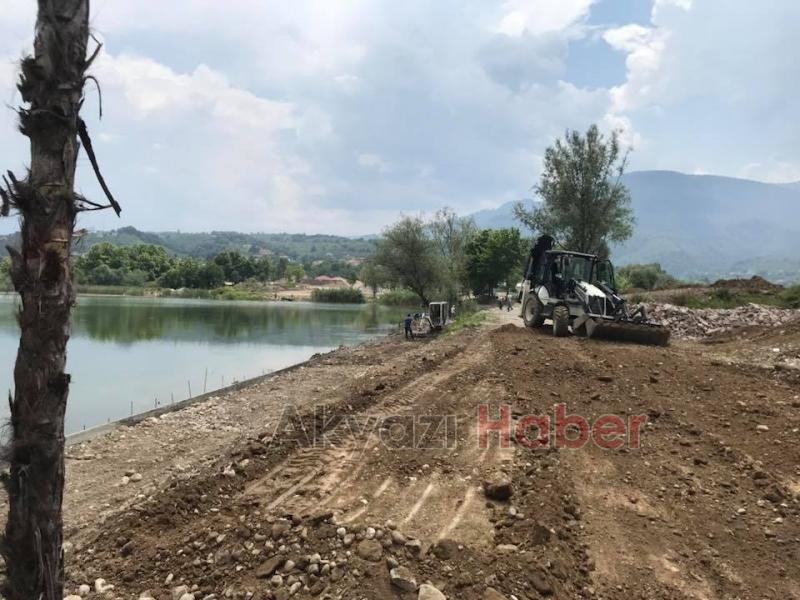 SAPANCAYI KISKANDIRACAK PROJE GÖLPARK ŞEKİLLENMEYE BAŞLADI  
