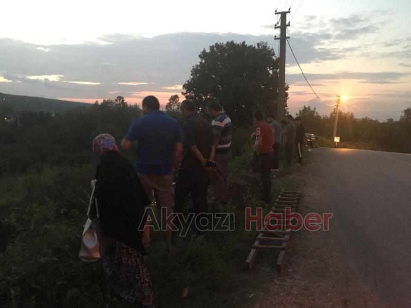 Şarampolden böyle çıkarıldı