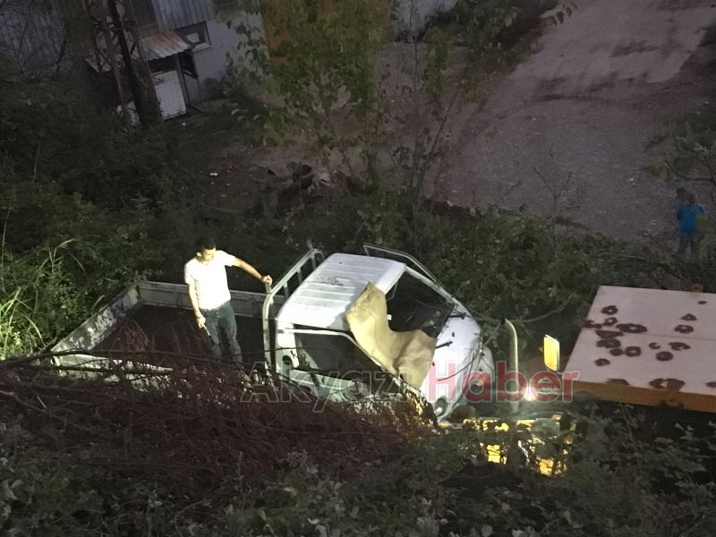 Şarampolden böyle çıkarıldı