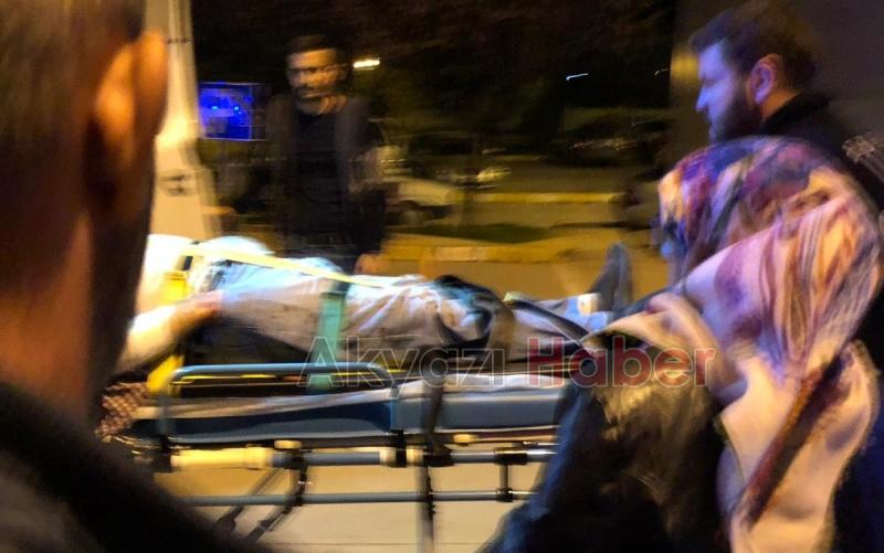 Şarampole uçan araçta can pazarı