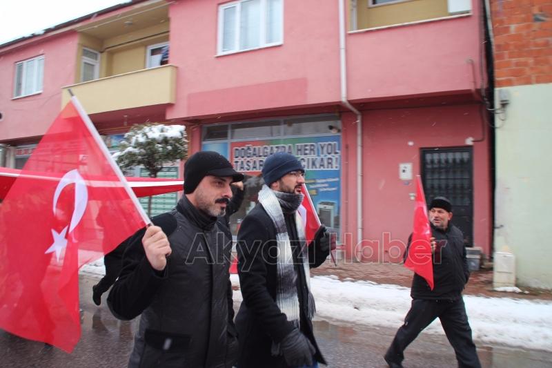 Sarıkamış Şehitleri İçin Yürüdüler
