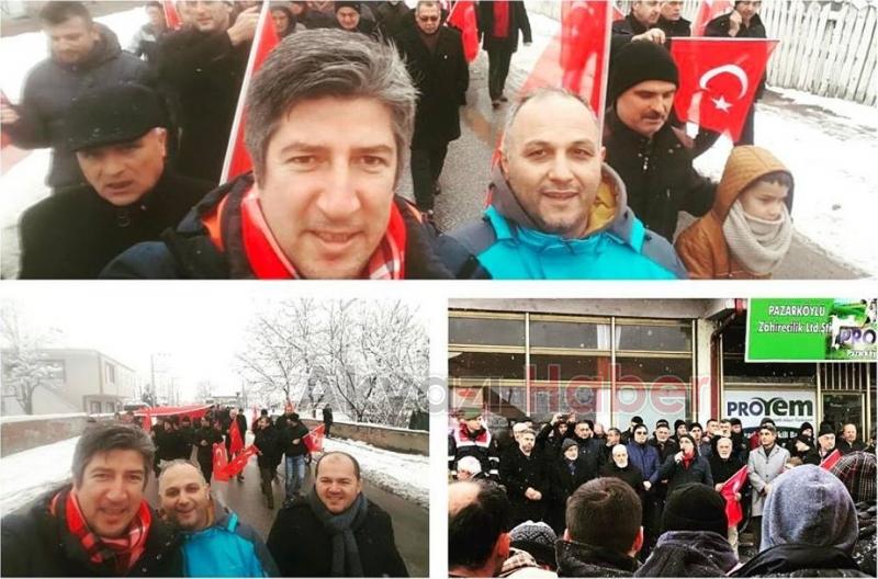 Sarıkamış Şehitleri İçin Yürüdüler