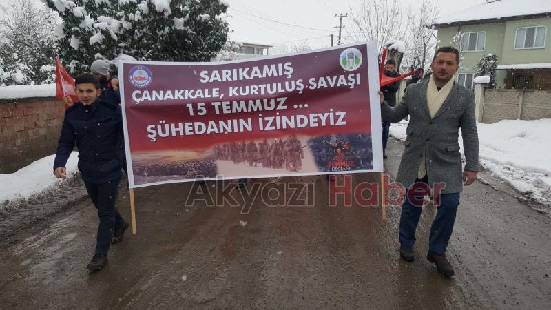 Sarıkamış Şehitleri İçin Yürüdüler