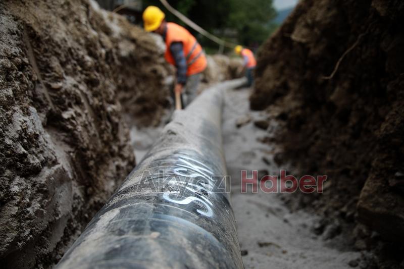 SASKİ AKYAZI’DA Kİ YATIRIMLARI YERİNDE İNCELEDİ