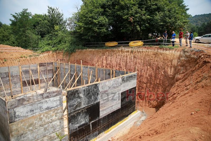 SASKİ AKYAZI’DA Kİ YATIRIMLARI YERİNDE İNCELEDİ