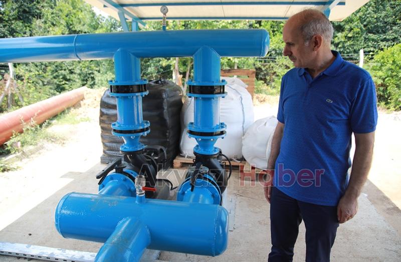 SASKİ AKYAZI’DA Kİ YATIRIMLARI YERİNDE İNCELEDİ