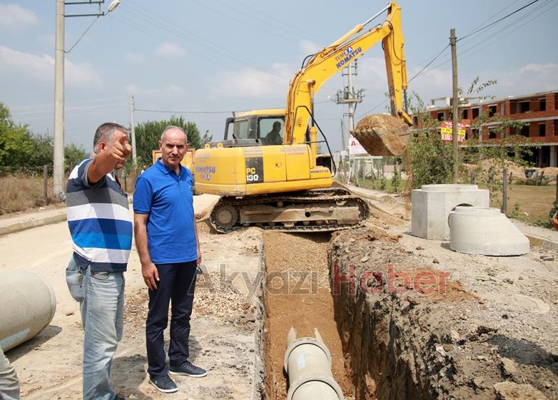 SASKİ AKYAZI’DA Kİ YATIRIMLARI YERİNDE İNCELEDİ