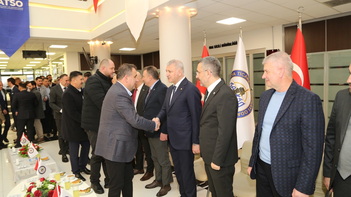 SATSO'da bayramlaşma