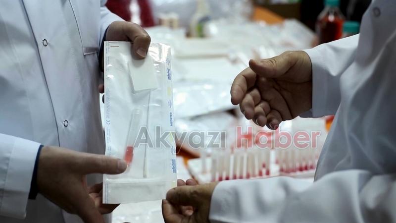 SAÜ korona test kiti üretti