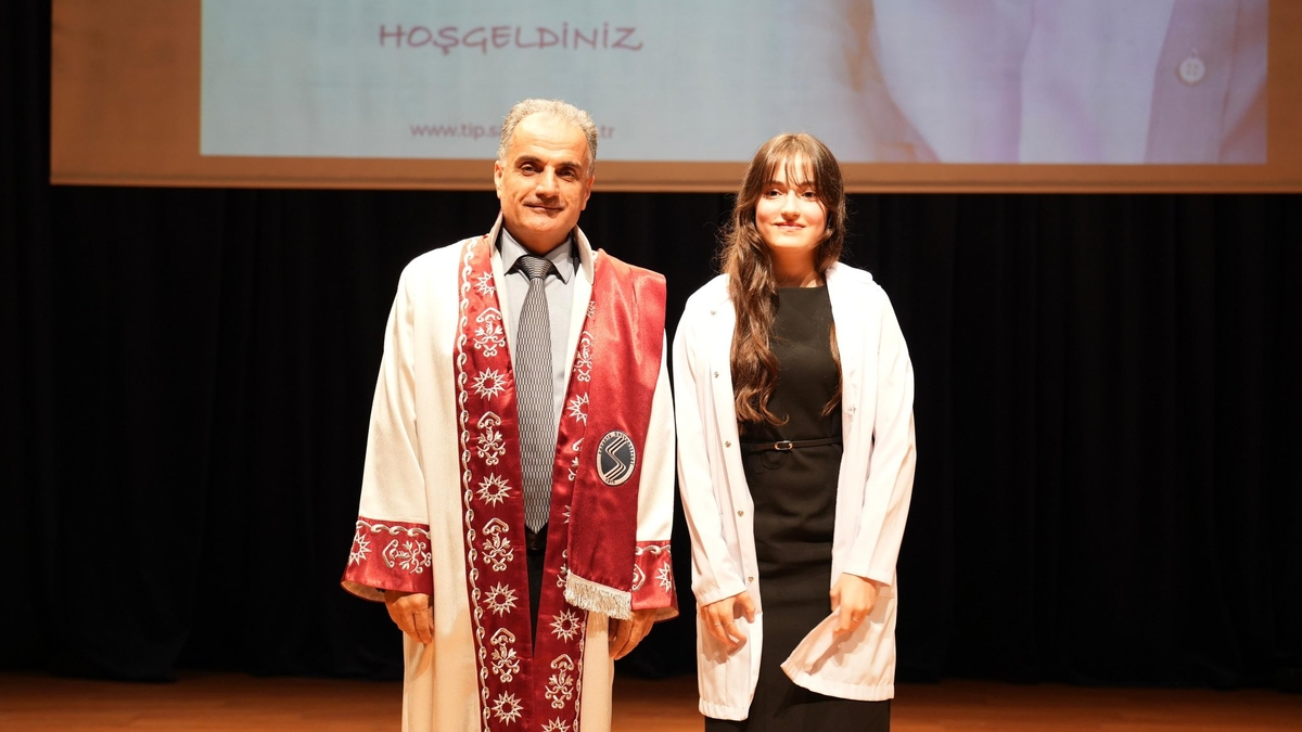 SAÜ Tıp'ta beyaz önlük töreni