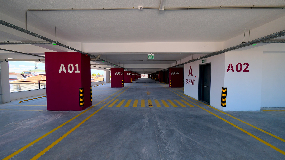 SEAH kampüsündeki katlı otoparkta sona gelindi
