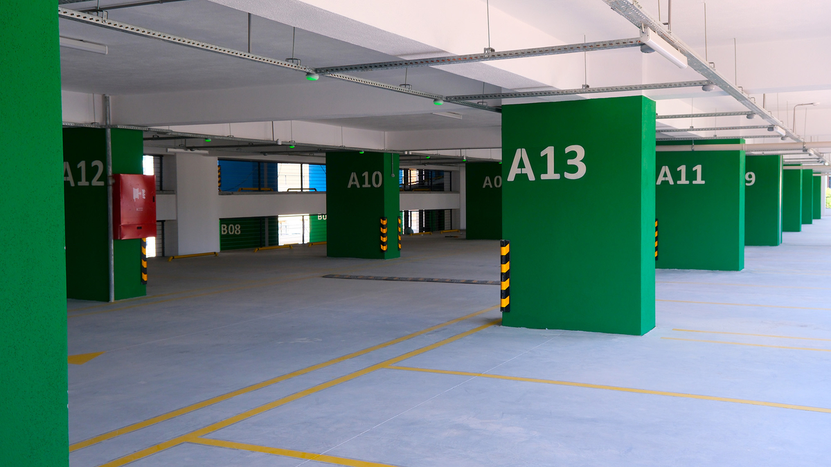 SEAH kampüsündeki katlı otoparkta sona gelindi