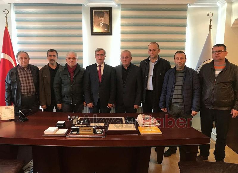  SEÇİMLERİNİ BİTİREN ODA BAŞKANLARINDAN BAŞKANA ZİYARET