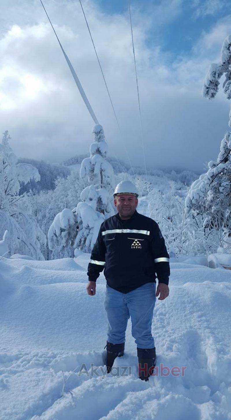 SEDAŞ EKİPLERİ ZORLU ŞARTLARDA ÇALIŞIYOR